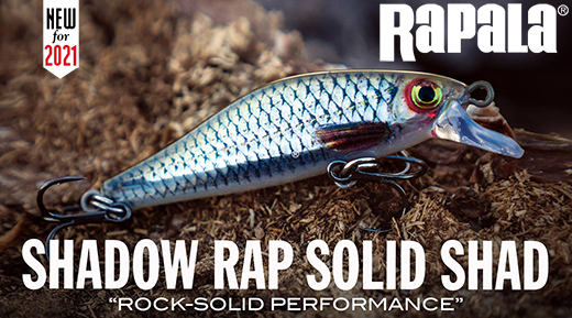 Leurre Coulant Rapala Shadow Rap Solid Shad 05 – 50mm, 5.5g, Couleur MBLU, Neuf