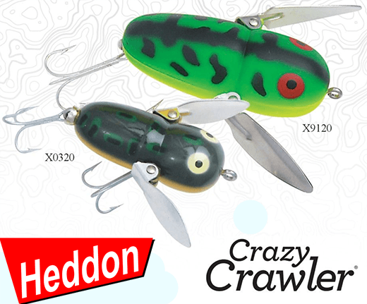 Crazy Crawler 6.1cm/17.5gr - Heddon - www.voblere.ro