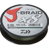 J-Braid X8 150m 0.18mm/12kg-26.5lb Dark Green