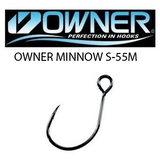 Carlige Owner Minnow S-55M (9buc/plic) Nr.8