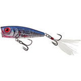 Vobler Popper Salmo Rattlin' Pop RA7F, Varianta: Rattlin' Pop RA7F CBH Clear Blue Shiner