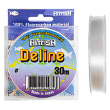Fir Hitfish Deline Fluorocarbon 30m 0.123mm-0.178mm, Varianta: Fir Deline Fluorocarbon 30m #0.6 0.141mm/1.37kg