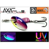 Lingurita Rotativa Berti Axat Pro Elite UV Micro2 22mm/3.5gr, Varianta: Axat Pro Elite UV 22mm/3.5gr Roz/Pinky