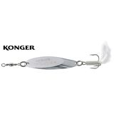 Konger Kastmaster cu pene Silver 35gr