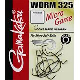 Carlig Gamakatsu Offset Worm Micro Game 325 (8buc/plic), Varianta: Offset Worm Micro Game 325 (8buc/plic) Nr.6
