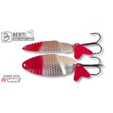 Lingurita oscilanta Berti Dublin. Nr.2 73mm/12gr, Varianta: Dublin. Nr.2 73mm/12gr Solzi 3D Silver