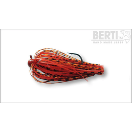 Skirt Jig 4/0 5gr Orange/Negru-Rosu