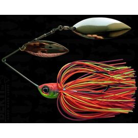 Spinnerbait Gigant B&S 2palete (Salcie+Salcie) 17gr Orange/Rosu-Chartreuse