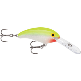 Shad Dancer SDD05 Silver Fluorescent Chartreuse