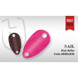 Trout Area Nail 2.2cm/2gr Pink Pellet