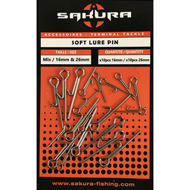 Soft Lure Pin (20buc/plic) Mix