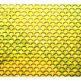 Autocolant Small 3D Fishscale (2buc/plic) Gold