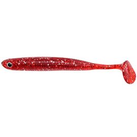 Plastic Damiki Anchovy Shad 10.2cm (8buc/plic), Varianta: Anchovy Shad 10.2cm (8buc/plic) 108 Red Silver