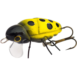 Vobler Microbait Great Beetle 3,2cm/2gr, Varianta: Great Beetle 3,2cm/2gr Lady Yellow