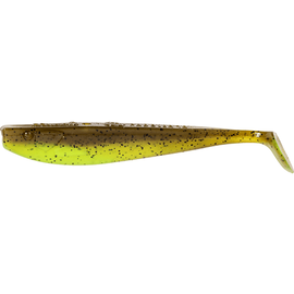 Shad Mann's Q-Paddler 10cm (5buc/plic), Varianta: Shad Mann's Q-Paddler 10cm (5buc/plic) Pumpkinseed Chartreuse