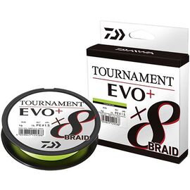 Fir textil Daiwa Tournament 8x Braid EVO+ 135m Chartreuse #3.0 43.7lb 0.26mm, Varianta: Tournament 8x Braid EVO+ 135m Chart #3.0 43.7lb 0.26mm