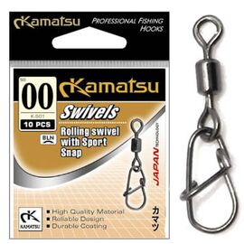 Agrafa Kamatsu Sport cu vartej K-501 (10buc/plic), Varianta: Agrafa Sport cu vartej K-501 (10buc/plic) Nr.00/6kg