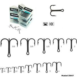 Ancora tripla rotunda Black-Nickel 35647BLN nr.2