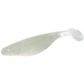 Shad 10cm (4buc/plic) Alb Perlat