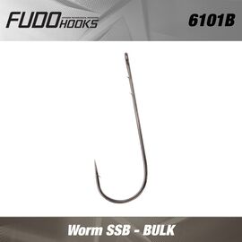 Carlige Fudo Worm 6101 SSB BN Nr.1/0 (bulk), Varianta: Carlige Fudo Worm 6101 SSB BN Nr.1/0 (bulk)