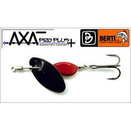Lingurita Rotativa Berti Axat Pro Plus Micro2 22mm/3.5gr, Varianta: Axat Pro Plus Micro2 22mm/3.5gr Rosu/Black Fury