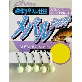 MicroJig Owner Cultiva JH-82G Glow Mebaru Shot (5buc/plic), Varianta: MicroJig Cultiva JH-82G Glow (5buc/plic) Nr.10/1.8gr