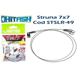 Struna Hitfish 7x7 15cm (2buc/plic), Varianta: Struna Hitfish 7x7 15cm (2buc/plic) 0.36mm/10.2kg
