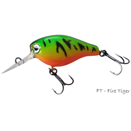 Vobler HMKL Crank 33MR 3.3cm/3gr Custom Painted, Varianta: Crank 33MR 3.3cm/3gr Firetiger