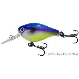 Vobler HMKL Crank 33MR 3.3cm/3gr Custom Painted, Varianta: Crank 33MR 3.3cm/3gr New Purple Sava