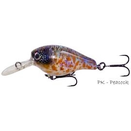 Vobler HMKL Crank 33MR 3.3cm/3gr Custom Painted, Varianta: Crank 33MR 3.3cm/3gr Peacock