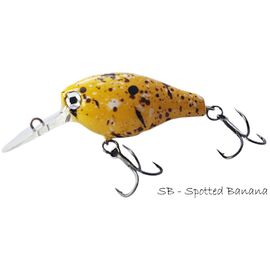 Vobler HMKL Crank 33MR 3.3cm/3gr Custom Painted, Varianta: Crank 33MR 3.3cm/3gr Spotted Banana