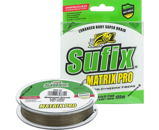 Matrix Pro 135m 0.50mm/150lb/67.5kg Midnight Green, Varianta: Matrix Pro 135m 0.50mm/150lb/67.5kg Midnight Green
